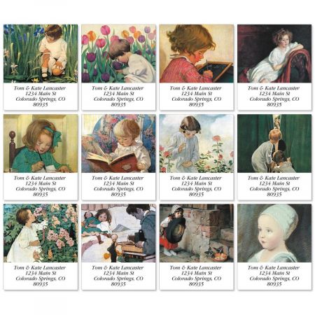 Storybook Children Select Return Address Labels (12 Designs)