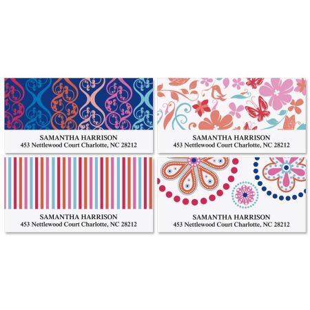 Fresh Melon Deluxe Return Address Labels (4 Designs)