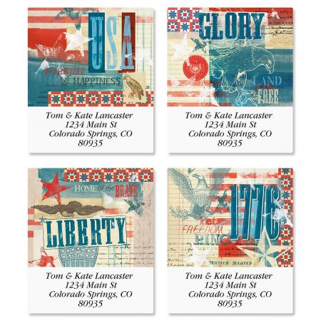 Glory Select Return Address Labels (4 Designs)