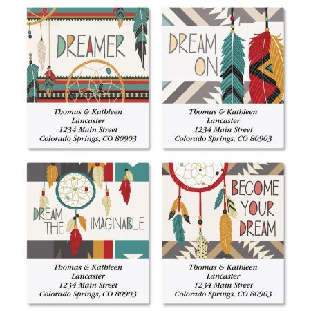 Dreamcatchers Select Return Address Labels (4 Designs)