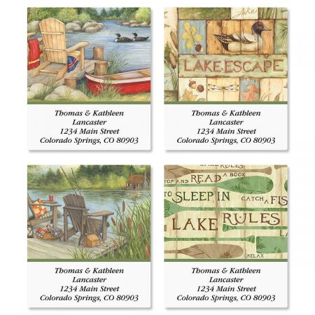 Lakeside Select Return Address Labels (4 Designs)
