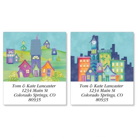 Town Talk Select Return Address Labels (2 Designs)