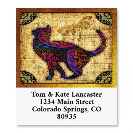 Cat Ambiance Select Return Address Labels (8 Designs)