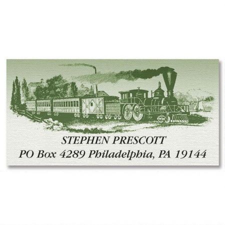 Riding The Rail Deluxe Return Address Labels (6 Designs)