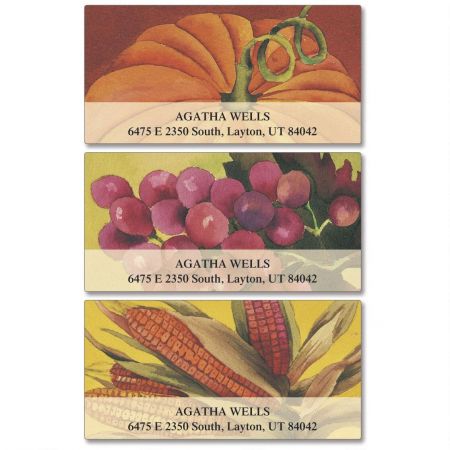 Plenty Deluxe Return Address Labels (3 Designs)