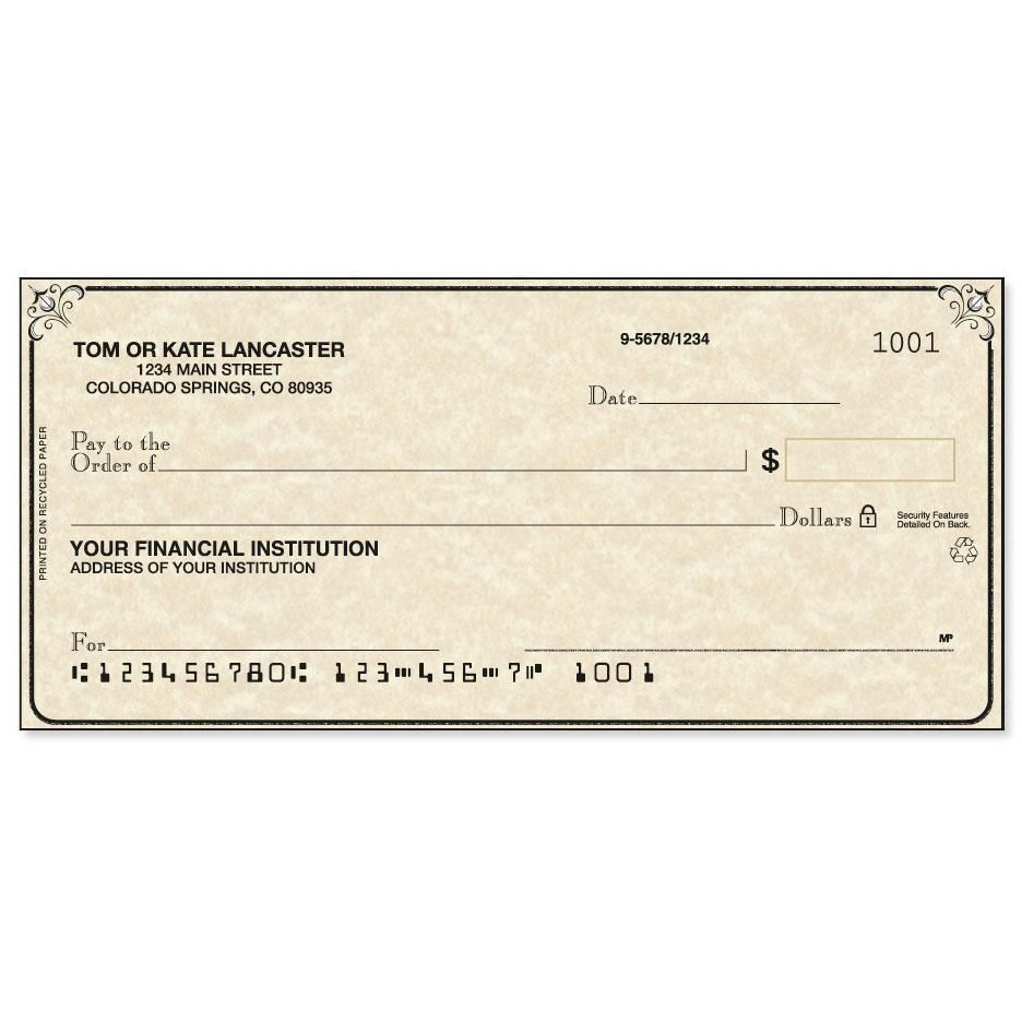 discount printed personal checks