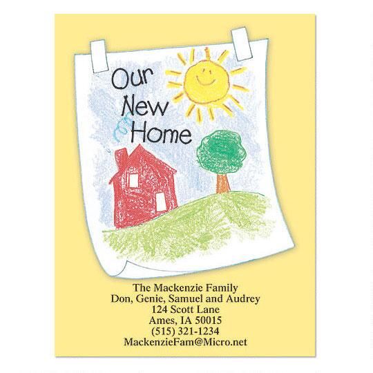 A Child's New Home Postcards