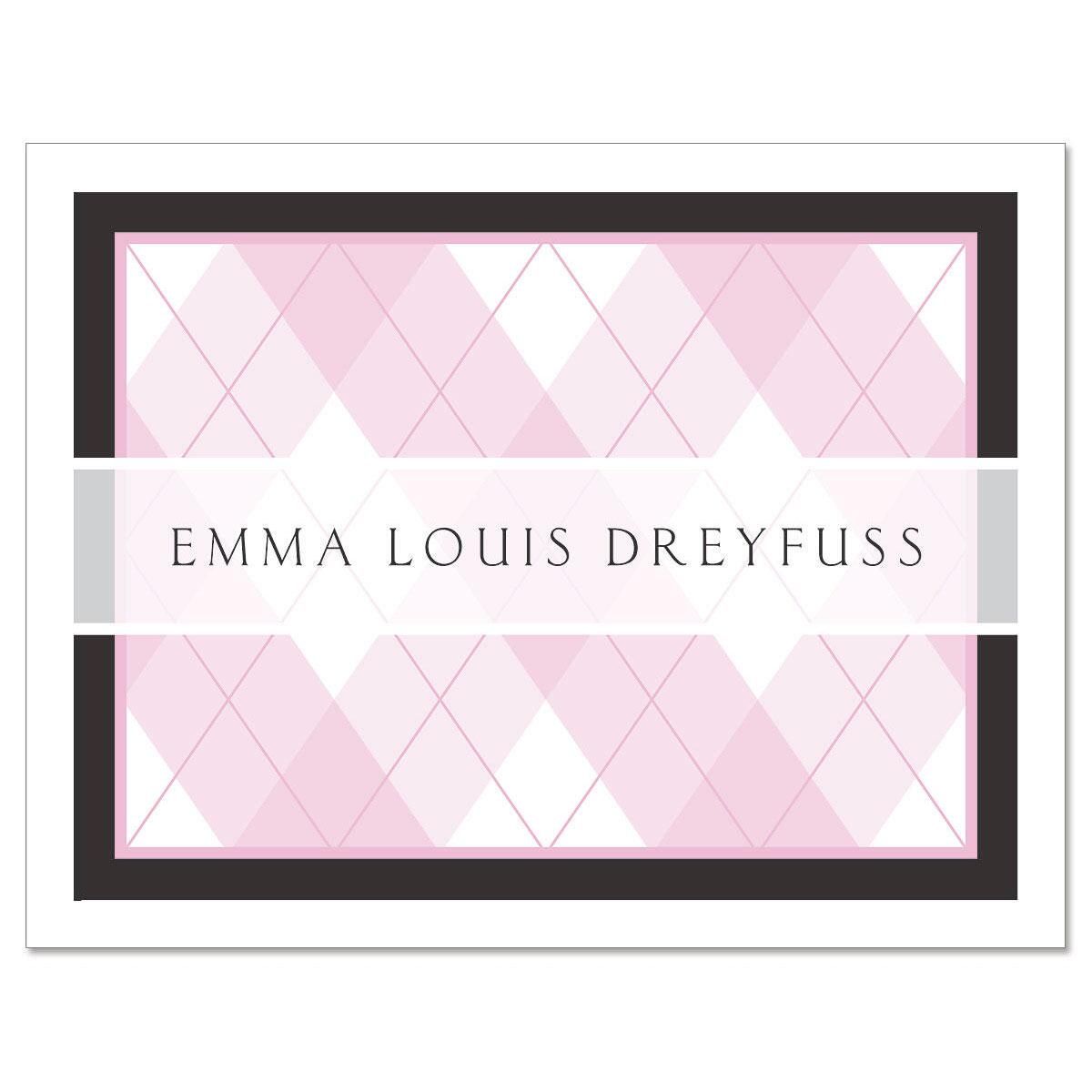 pink note cards