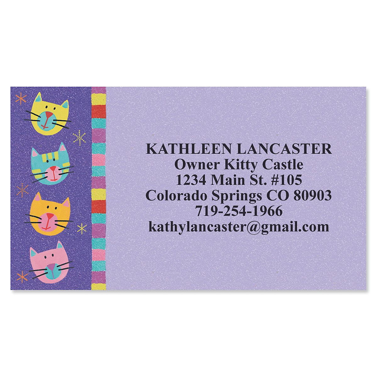 Fun Cats Business Cards