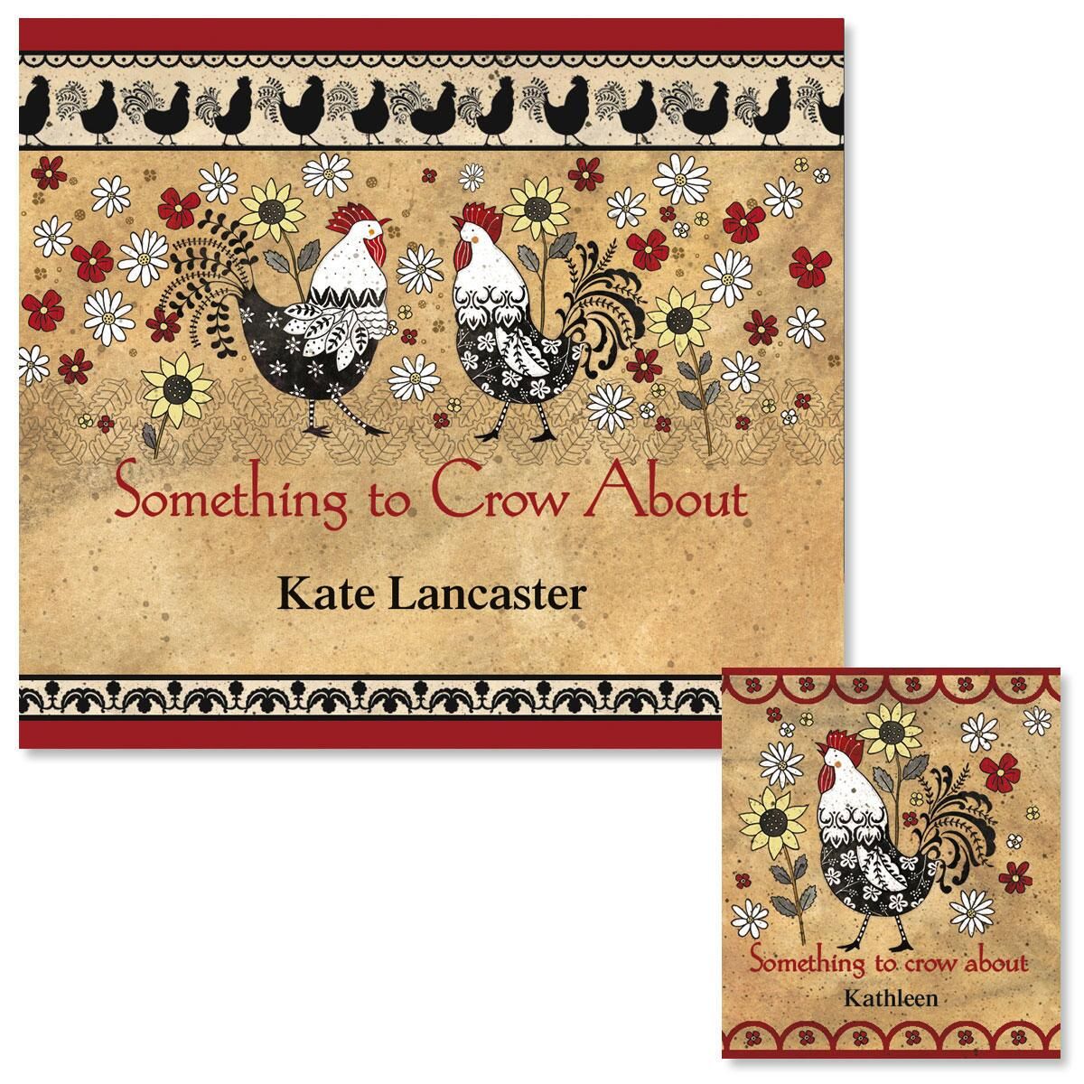 Rule the Roost Canning Labels Colorful Images