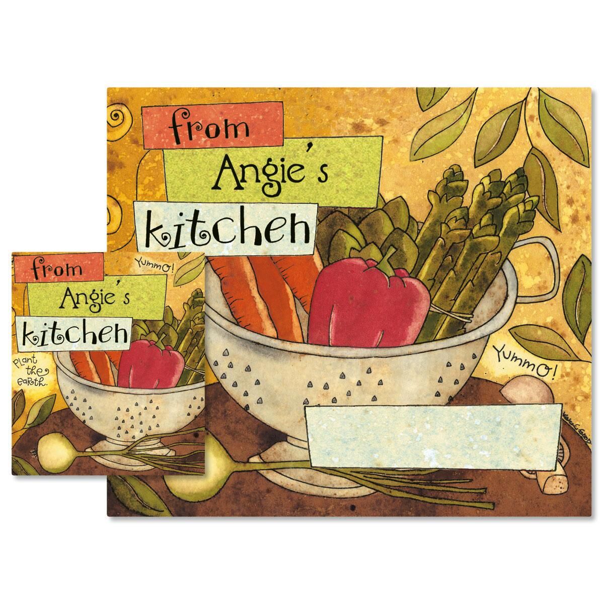 From My Kitchen Canning Labels - Large Large