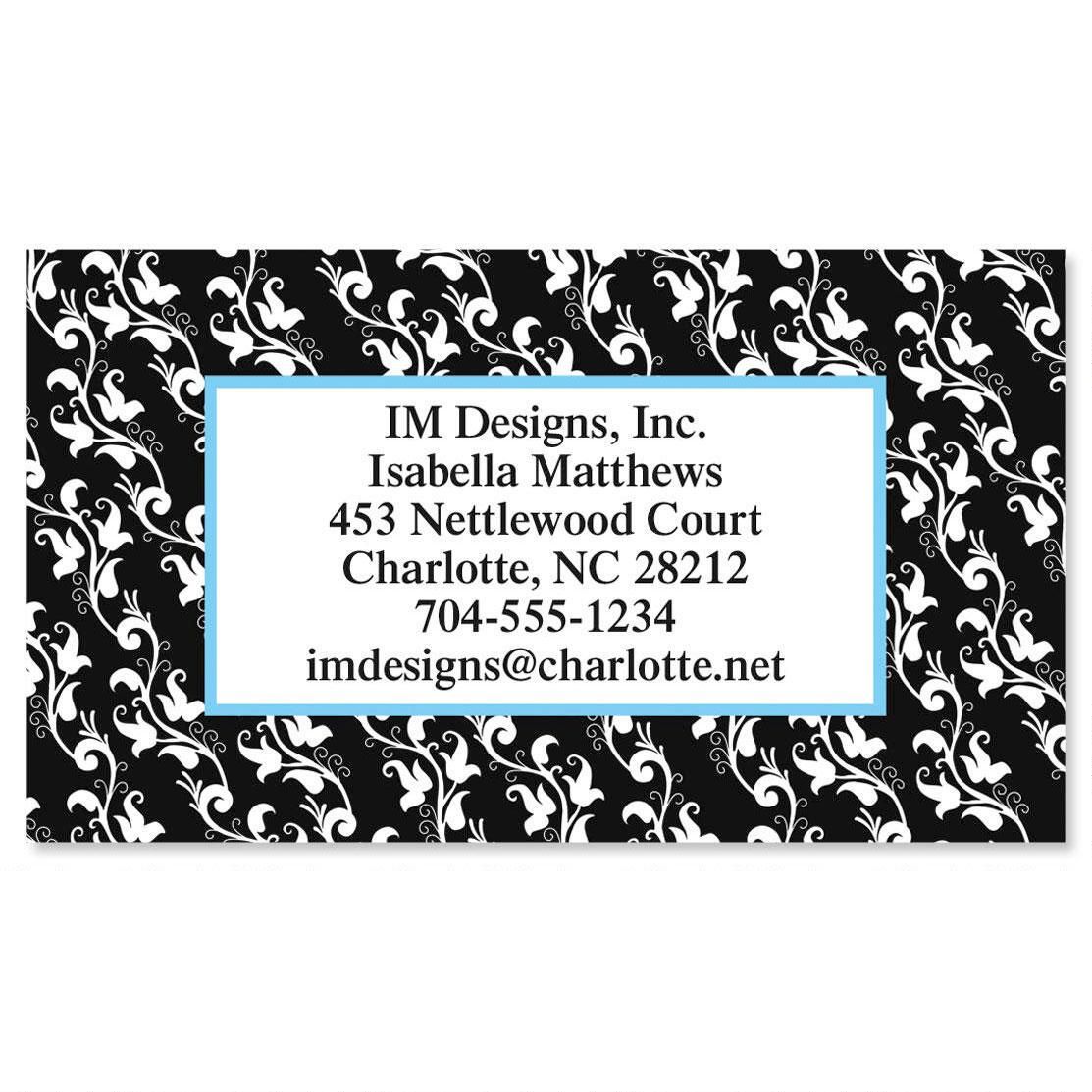 Black Elegance Business Cards