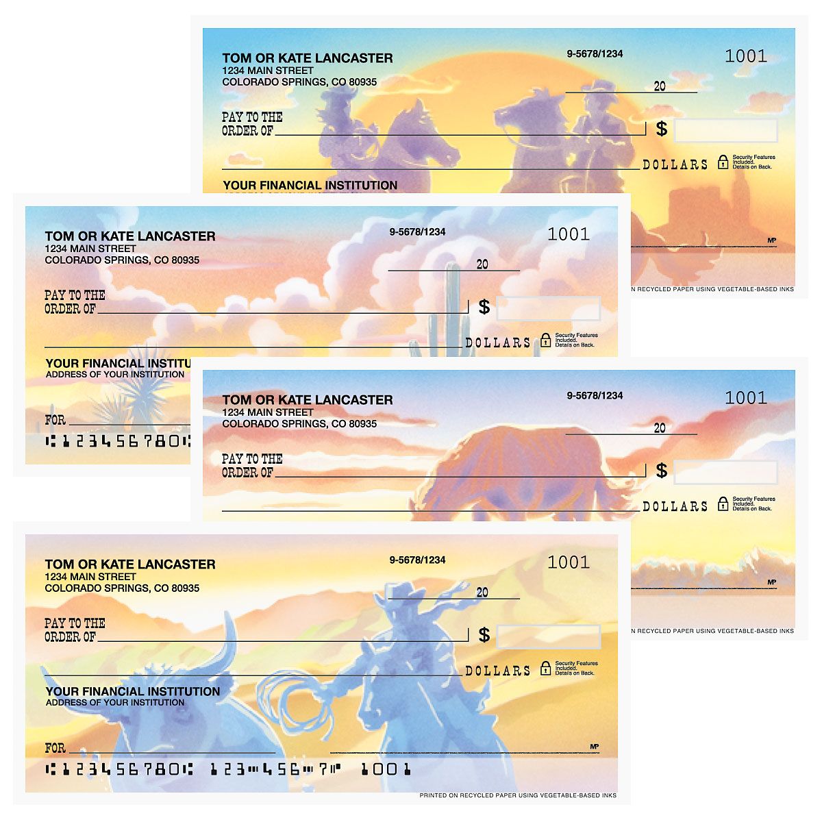 Western Country Personal Duplicate Checks