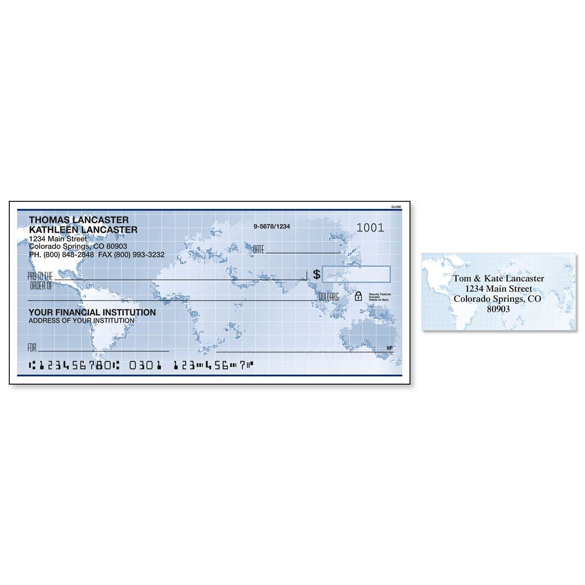 Globe Personal Duplicate Checks With Matching Address Labels