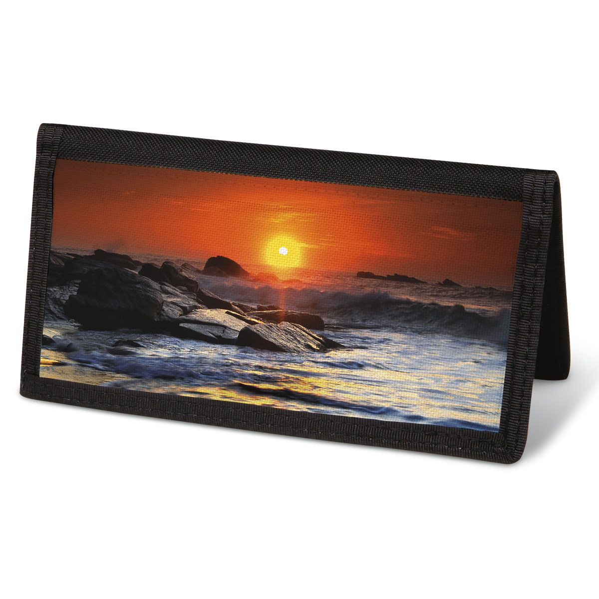 Dramatic Shores Checkbook Cover - Non-Personalized