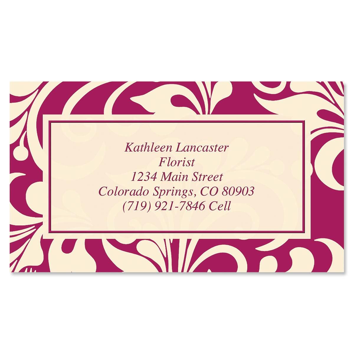 Glamorama Business Cards
