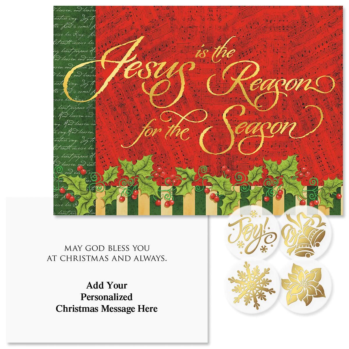Personalized God's Gifts Christmas Card Set of 20 - Miles ...