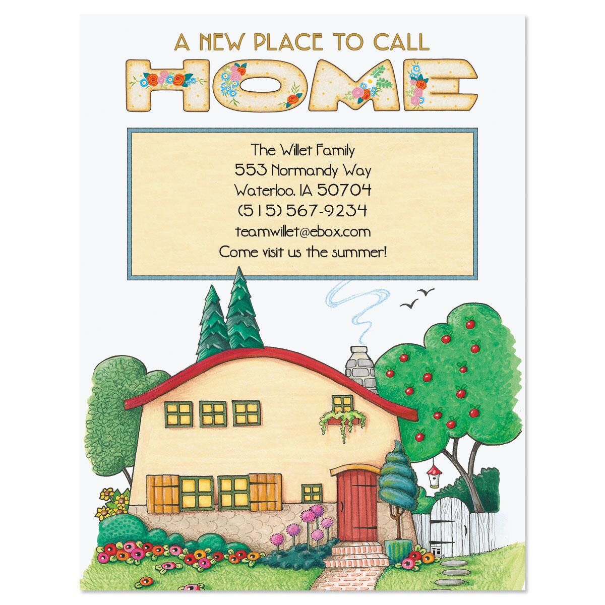new address postcards