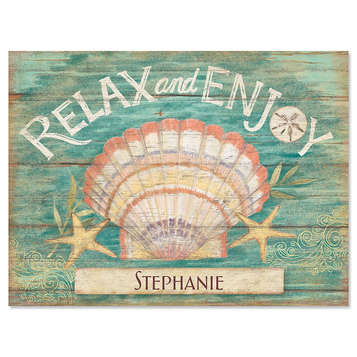 Seas the Day Custom Note Cards