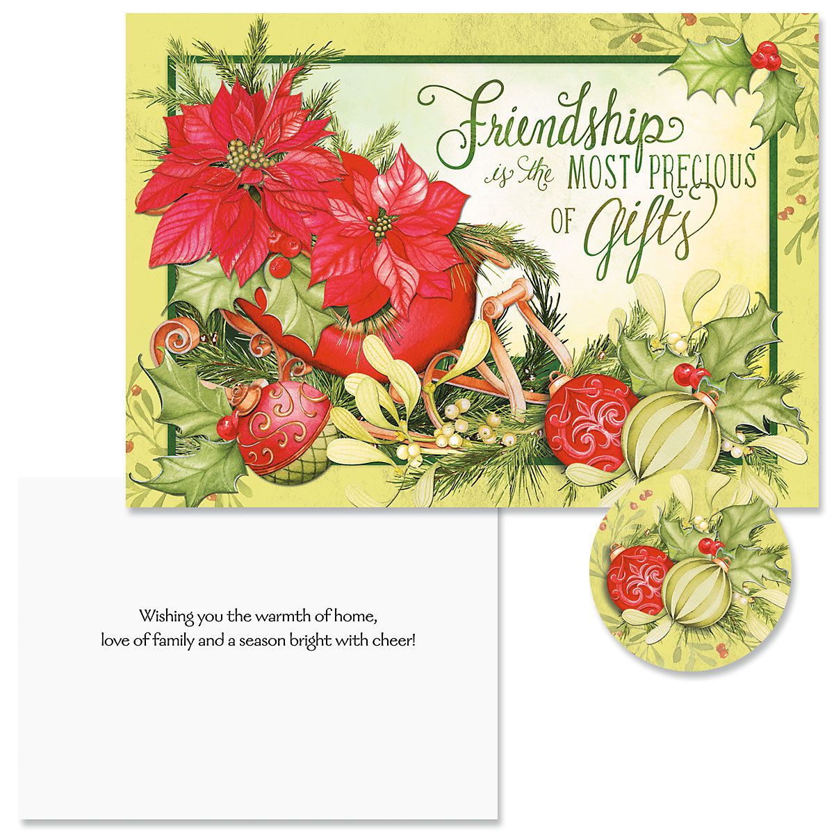 Abundant Friendship Christmas Cards