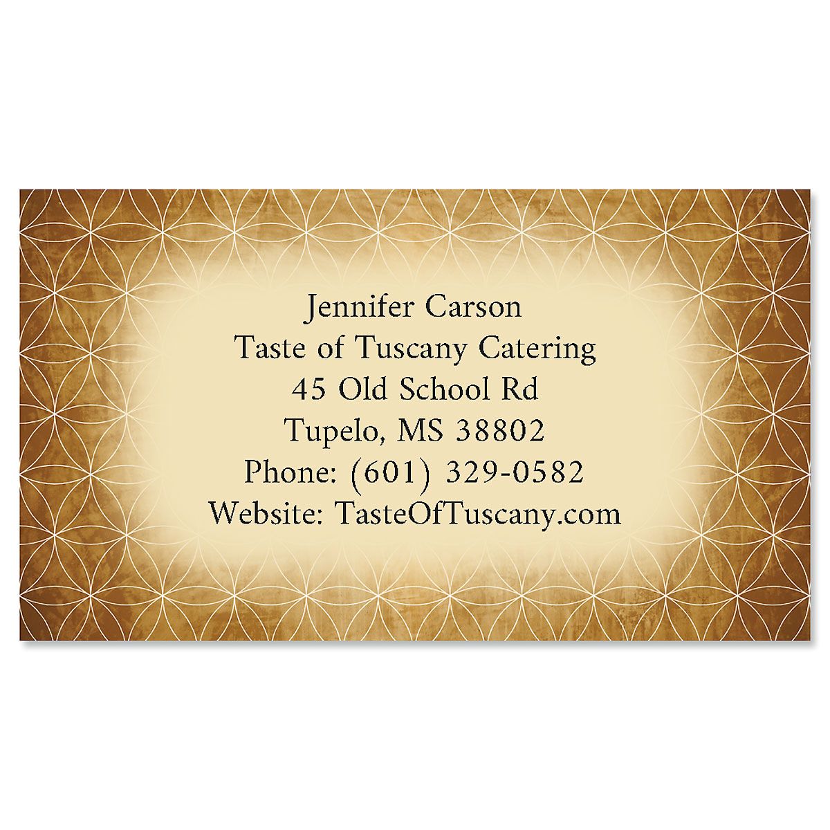Glistening Business Cards