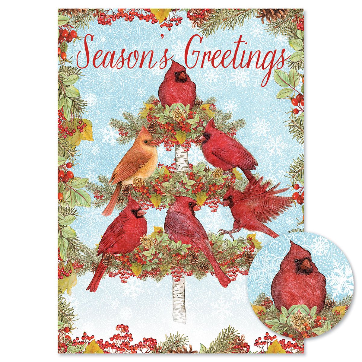 Cardinal Tree Christmas Cards - Nonpersonalized