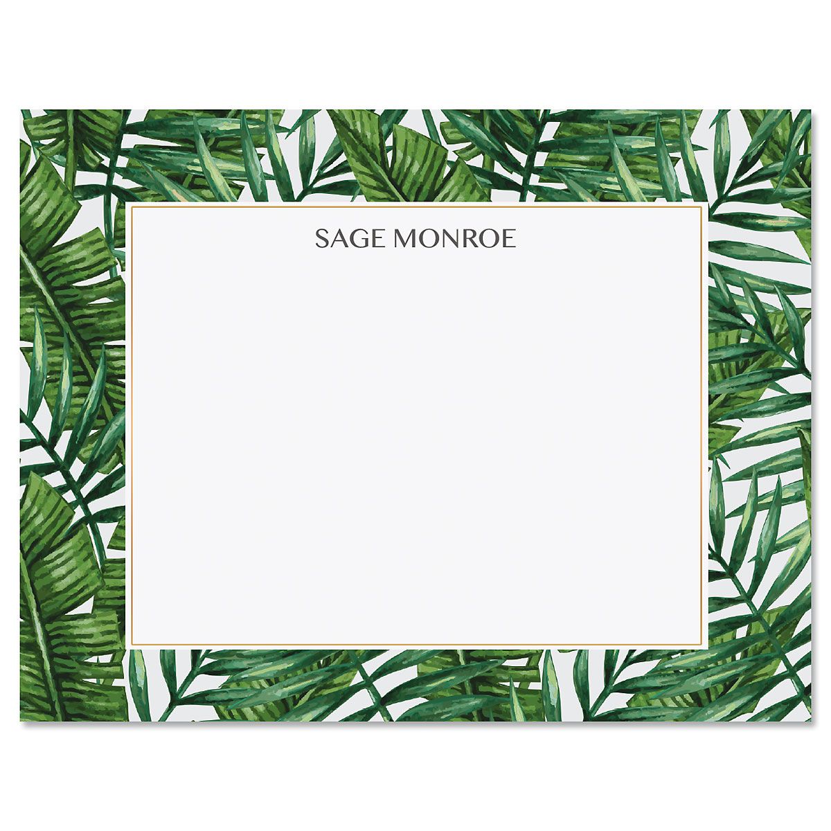 Tropical Wishes Custom Note Cards