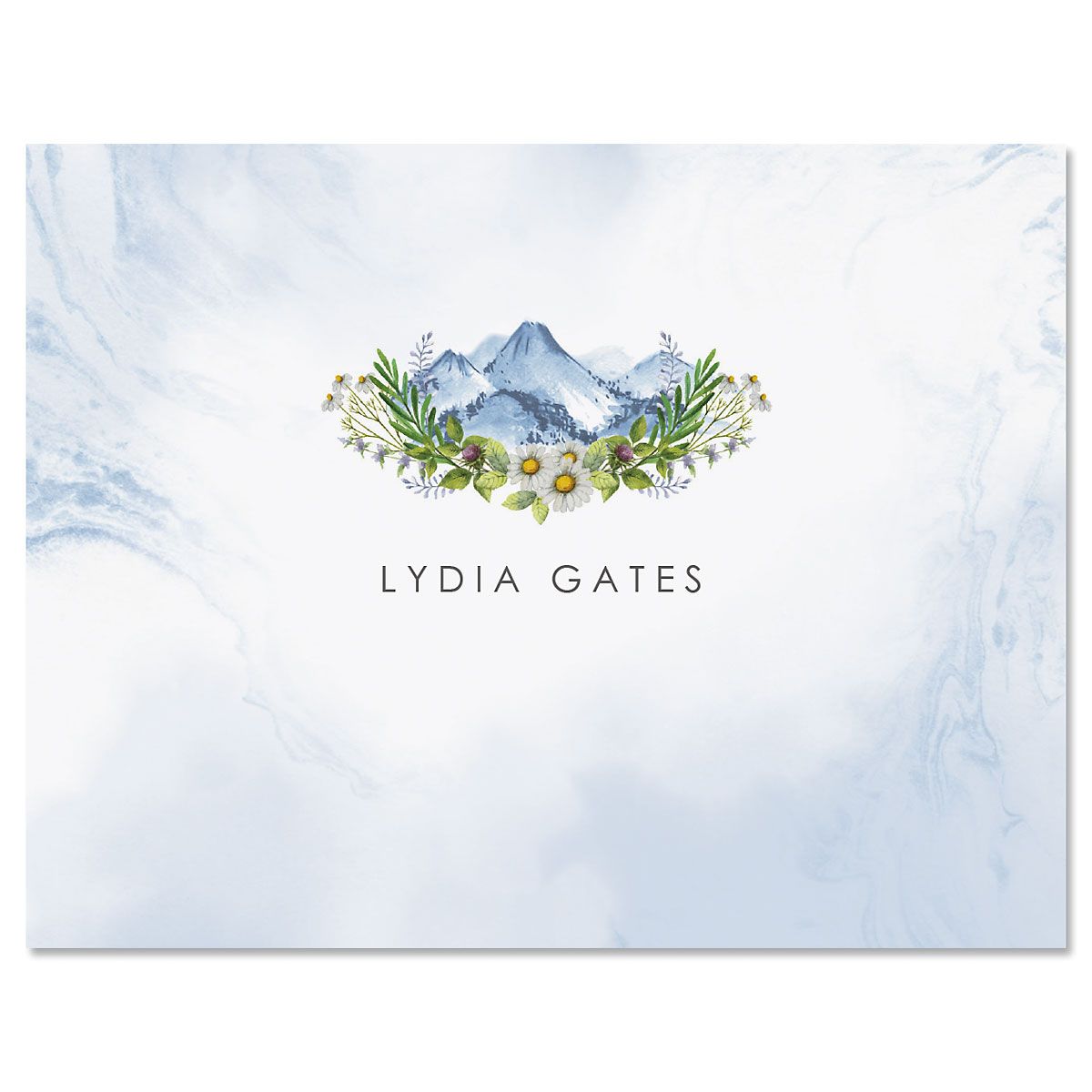 Ethereal Woodland Custom Note Cards