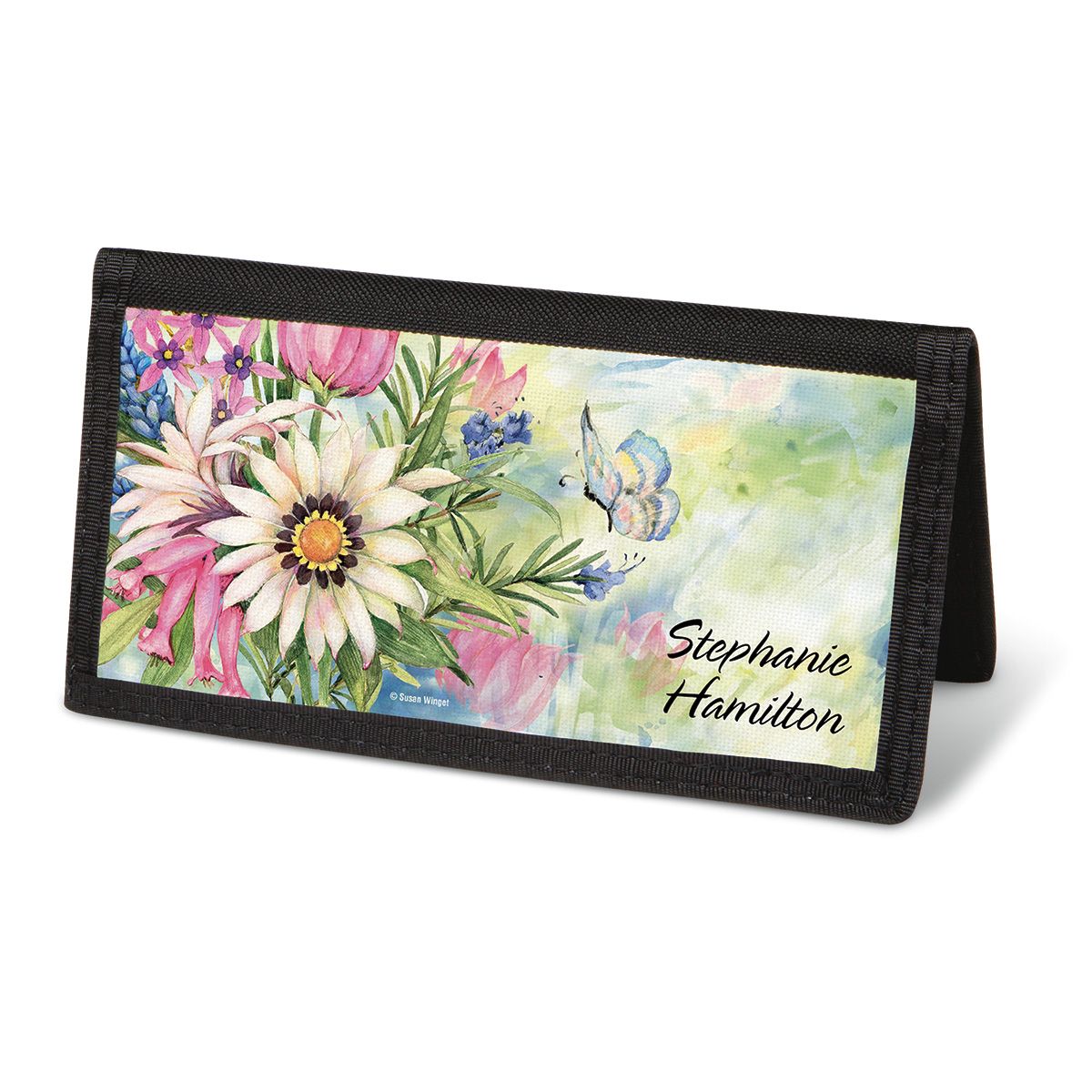 Nature's Grace Checkbook Cover - Personalized