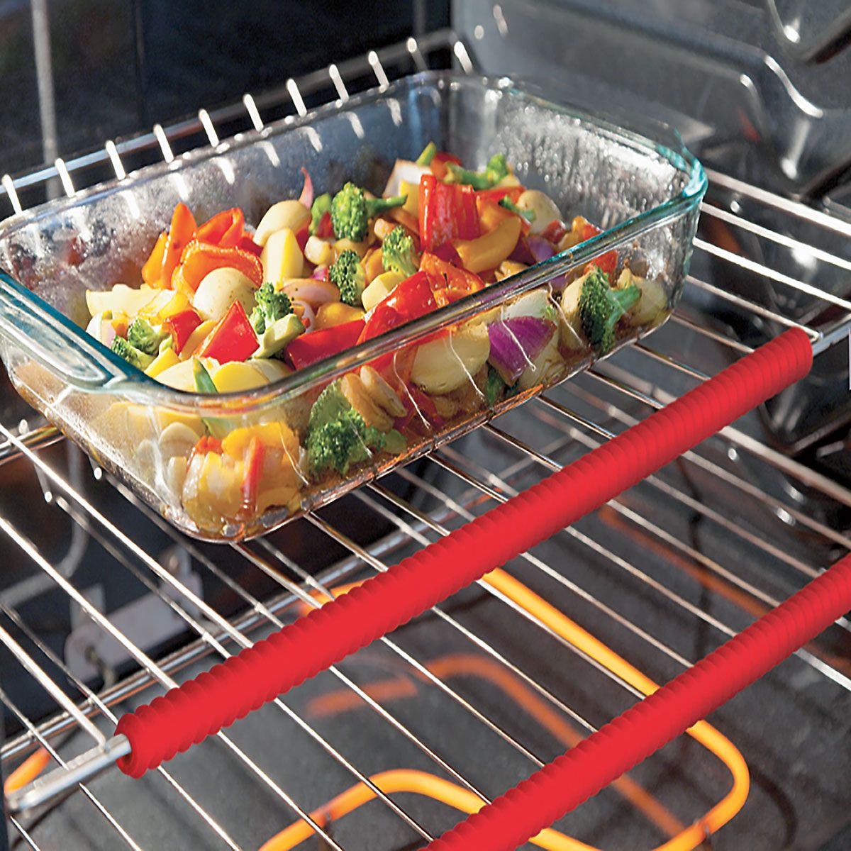 Silicone OvenRack Edge Guards Colorful Images