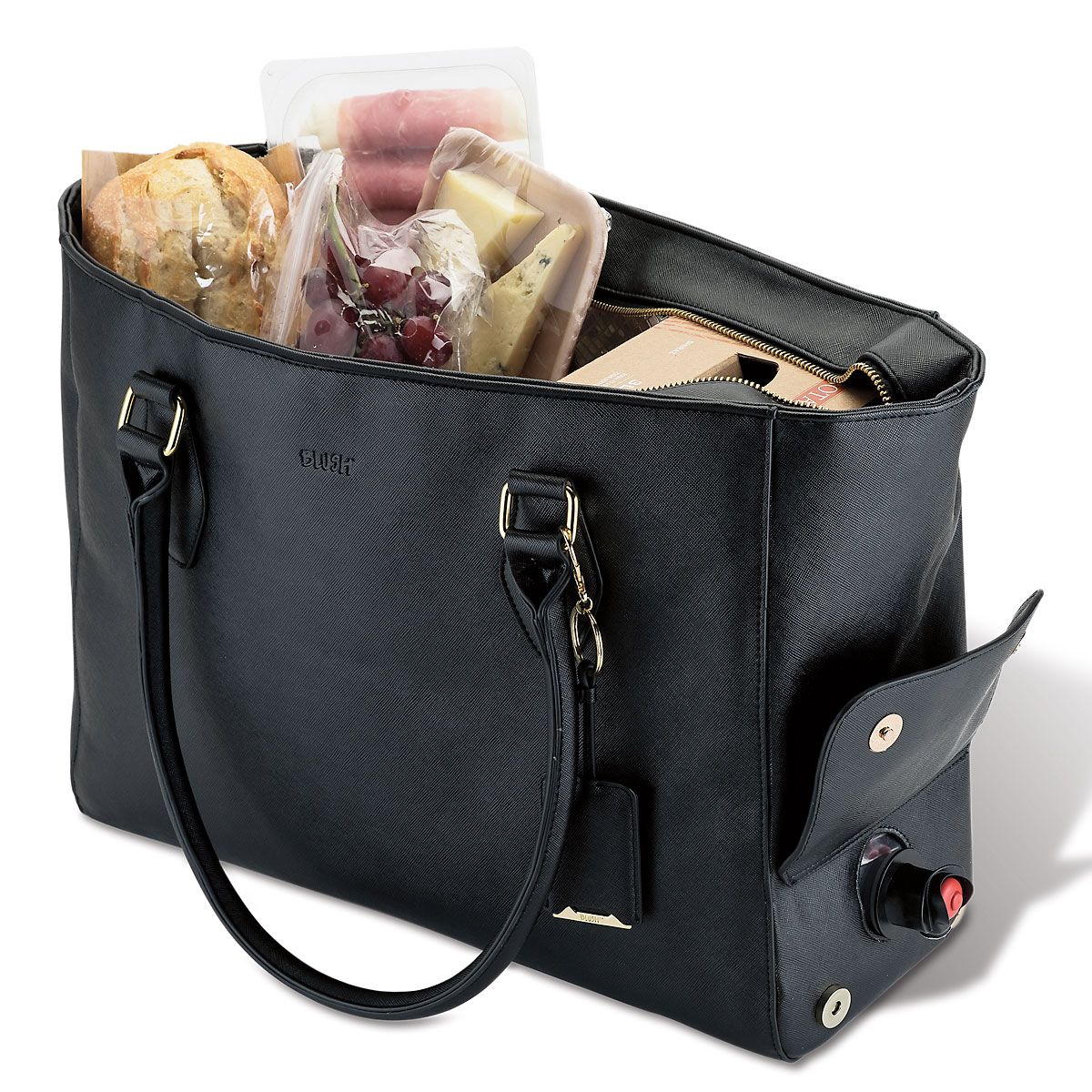 thermal wine tote