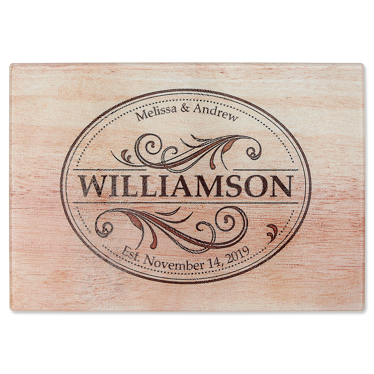 Custom Established Tempered Glass Cutting Board