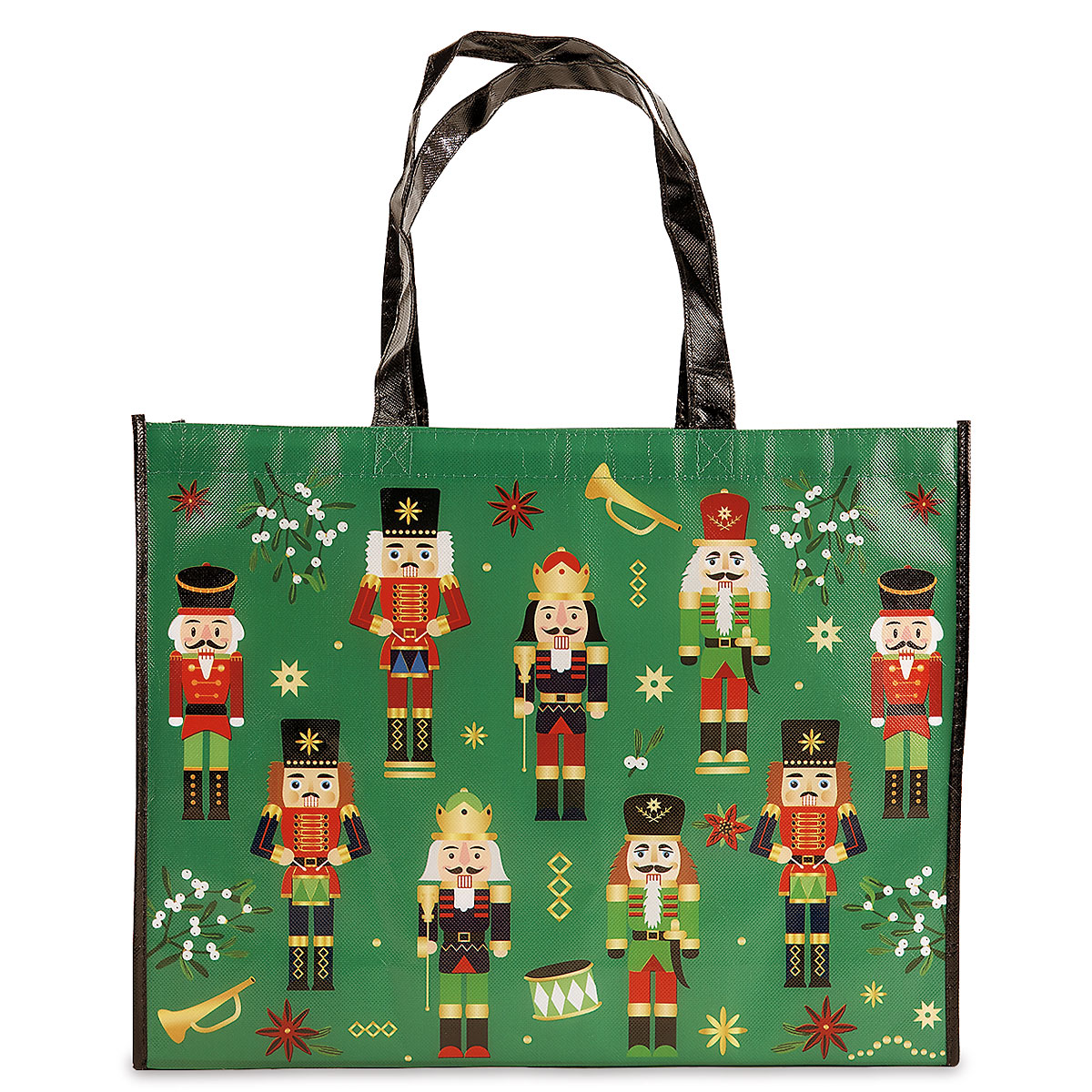 Nutcracker & Clara Canvas Tote Bag - Reusable Natural Canvas Shopping Bag, Two Sizes, Durable & Machine Washable