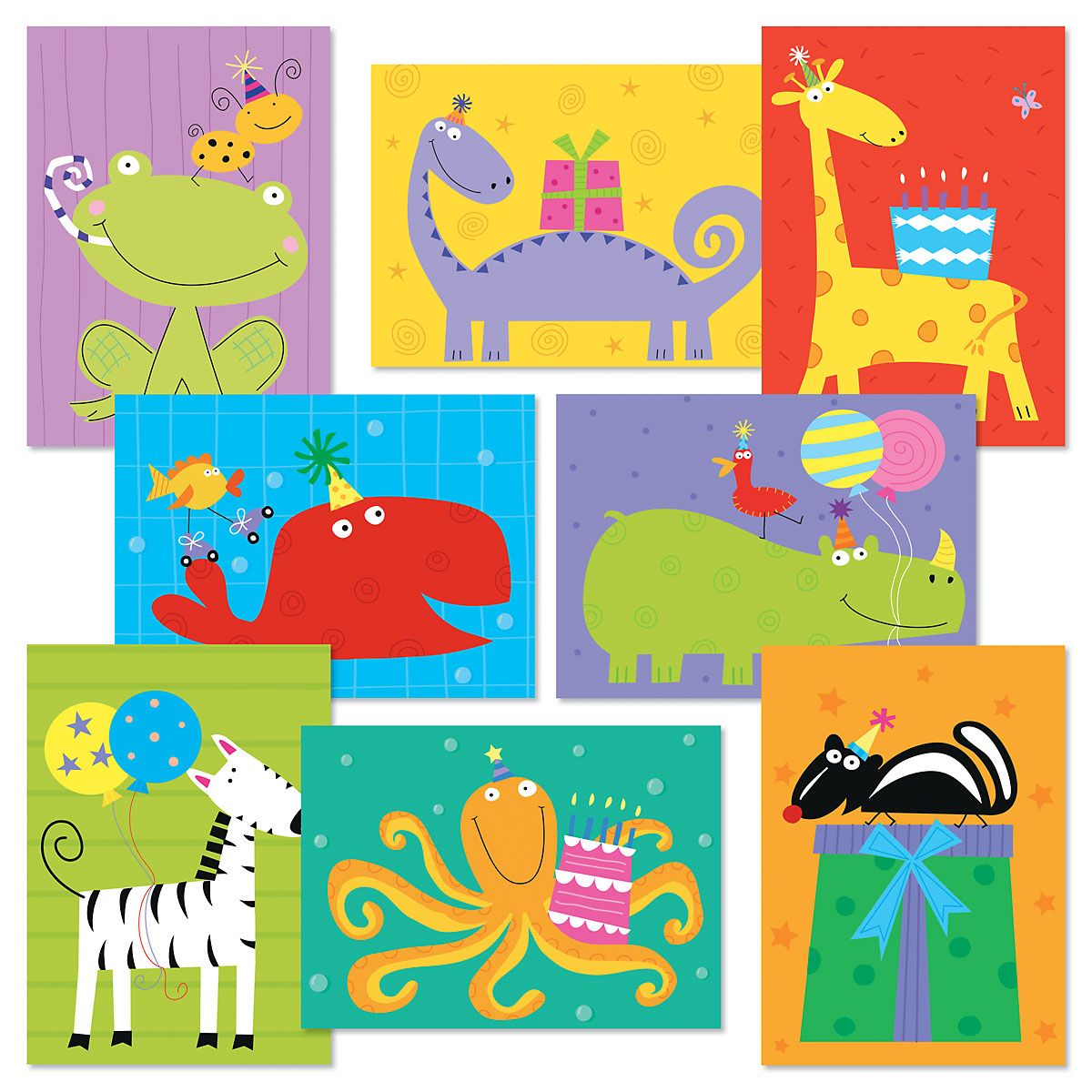Kids Birthday Cards Value Pack