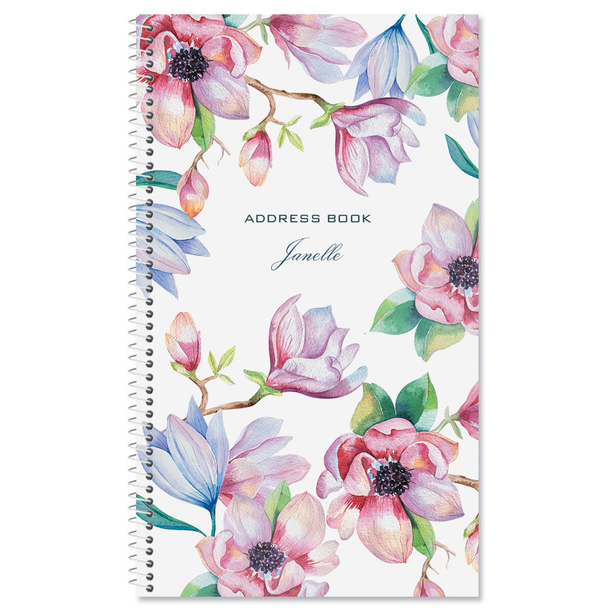 magnolia lifetime address book colorful images lifetime address books