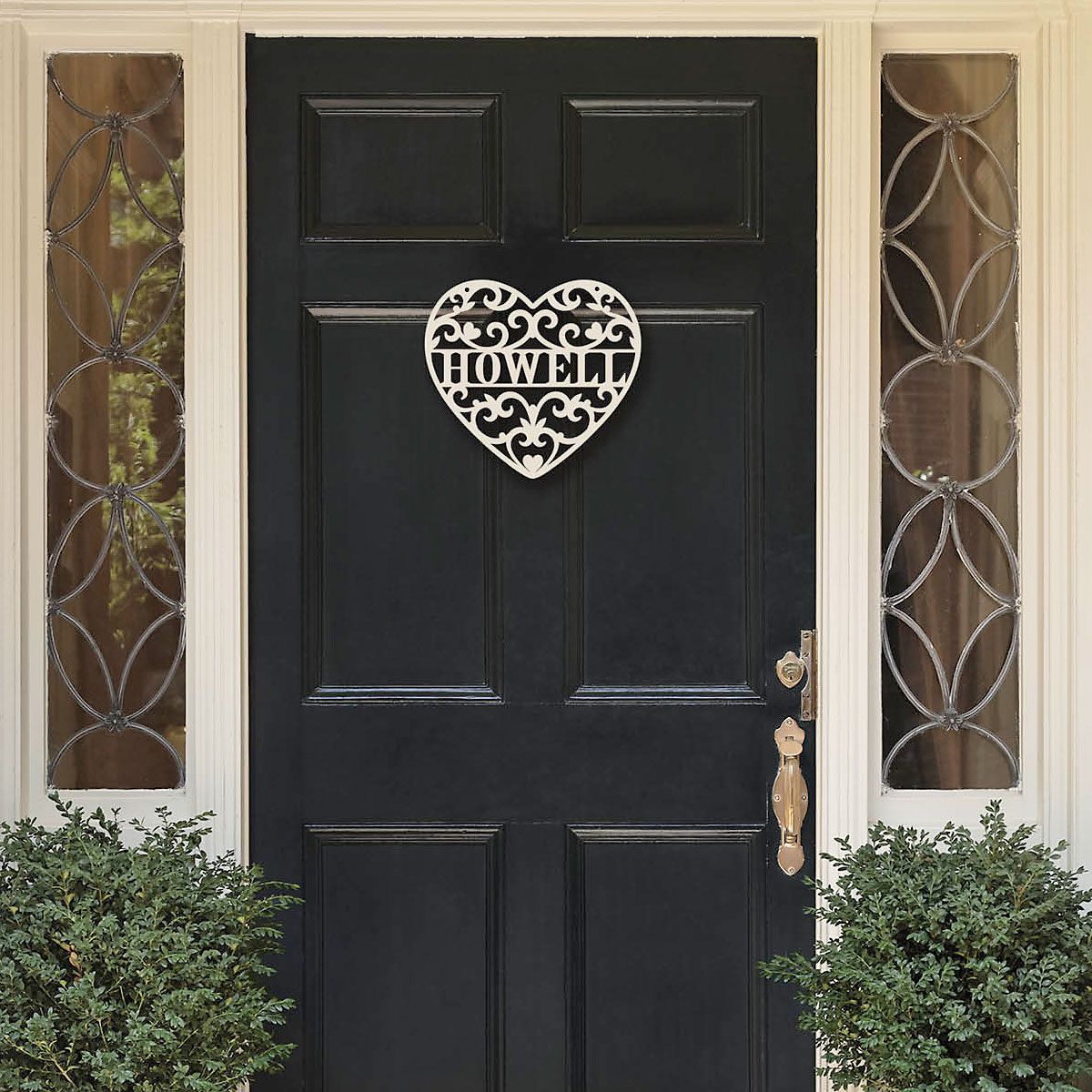 Handmade Button Home Heart Wooden Plaque