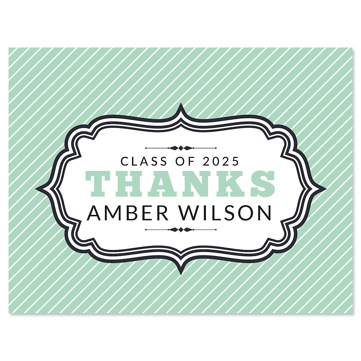 Custom Graduation Thank You Cards - Heavy Stock