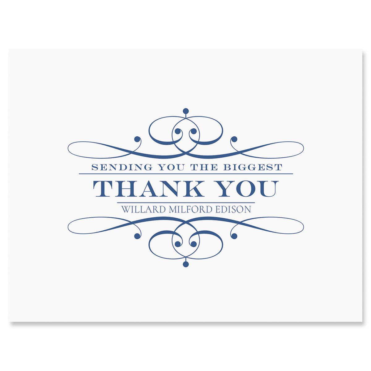 Custom Elegant Thank You Cards | Colorful Images