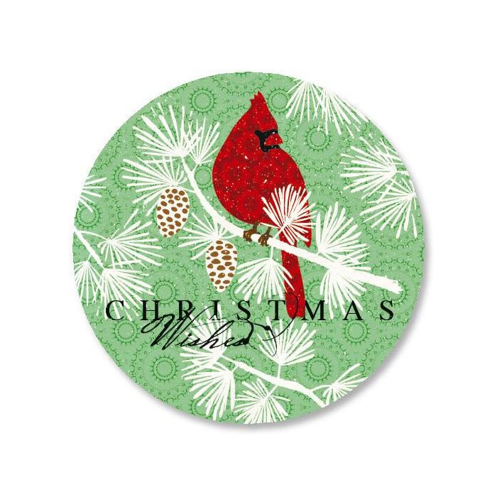 Berry Merry Christmas Envelope Seals | Colorful Images