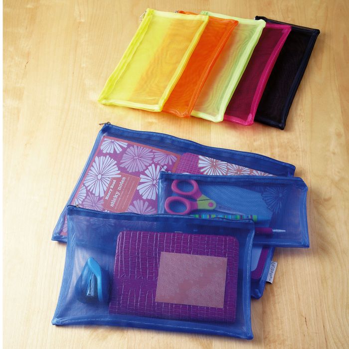 Mesh Organizer Bags Colorful Images