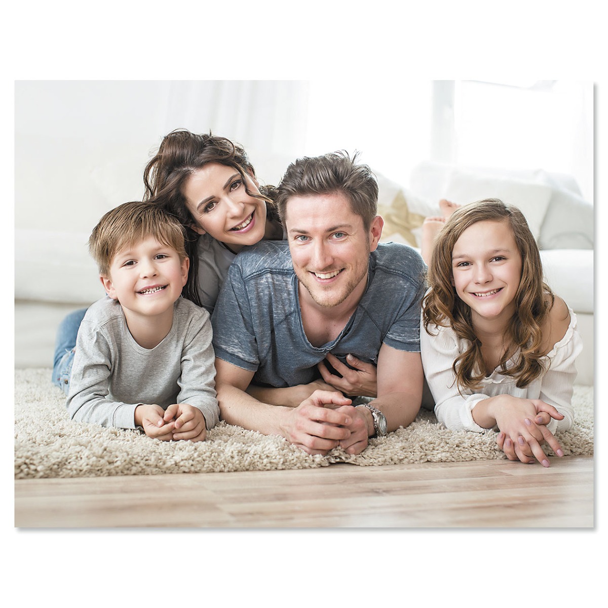 Custom Horizontal Full Photo Note Cards | Colorful Images