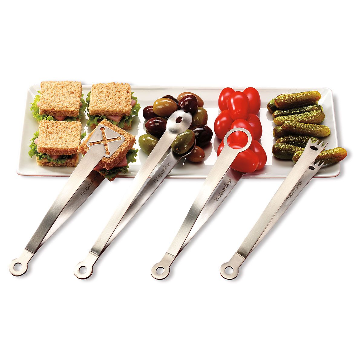 small appetizer tongs