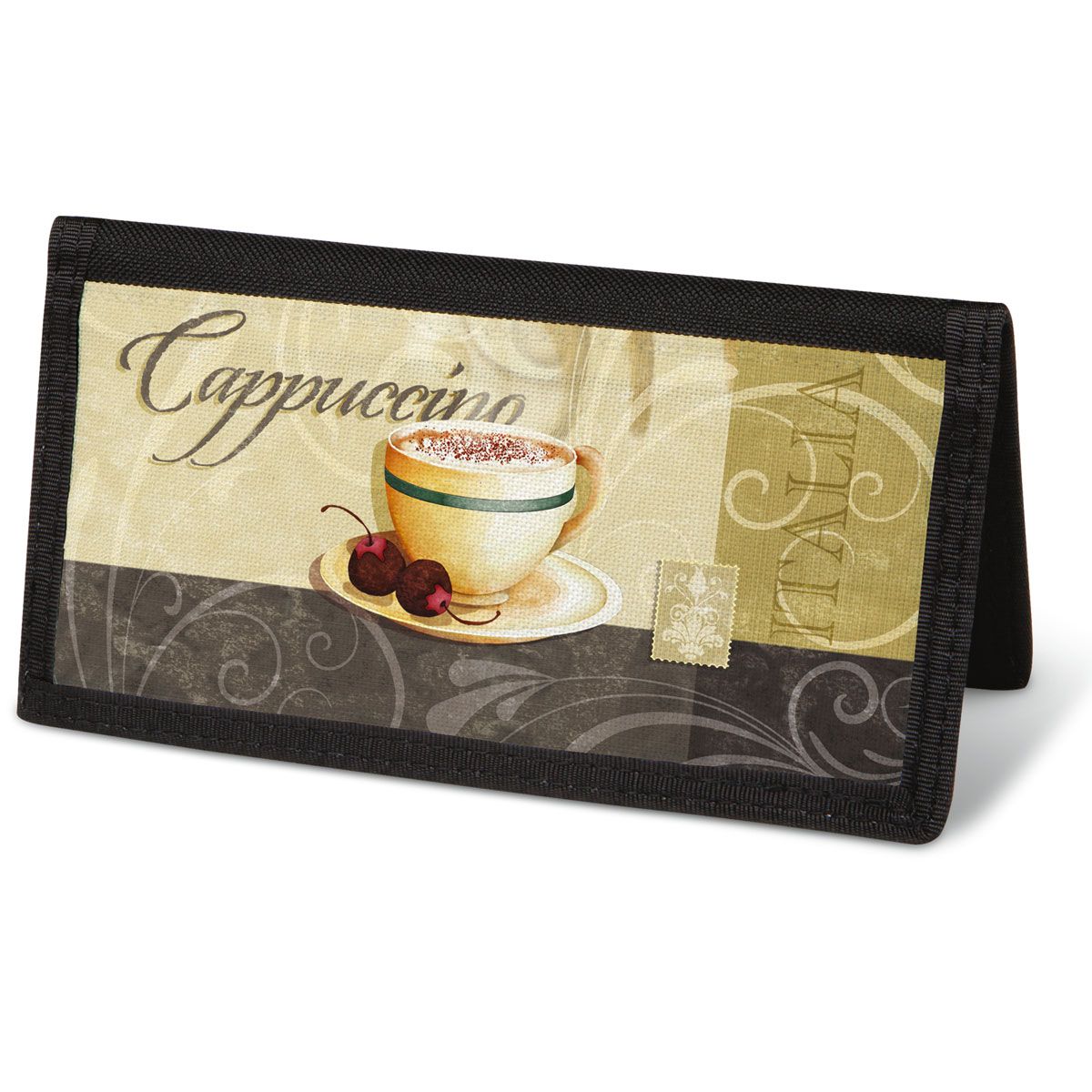 Coffee Talk Checkbook Cover - Non-Personalized