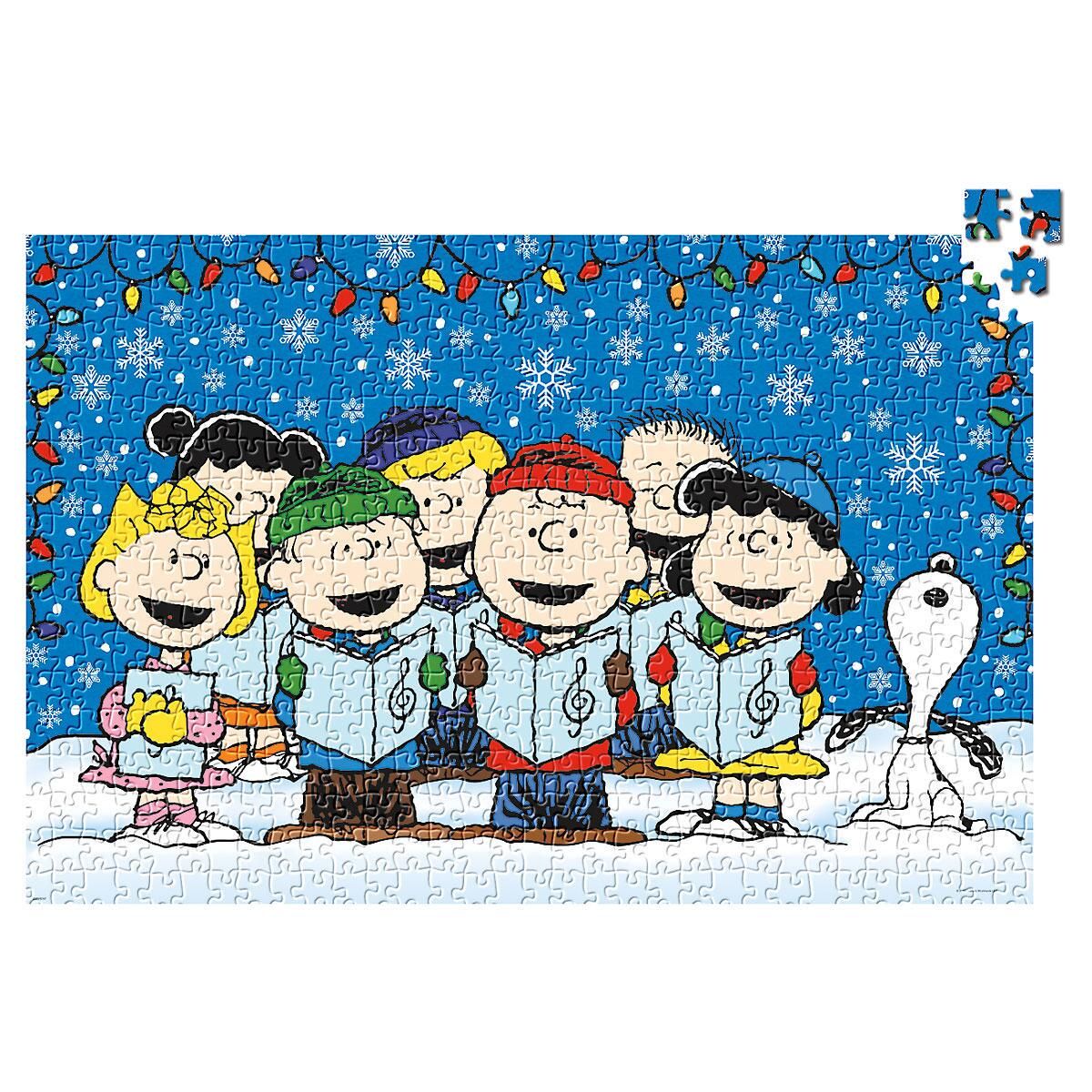 PEANUTS Snoopy Gang Christmas Puzzle | Colorful Images