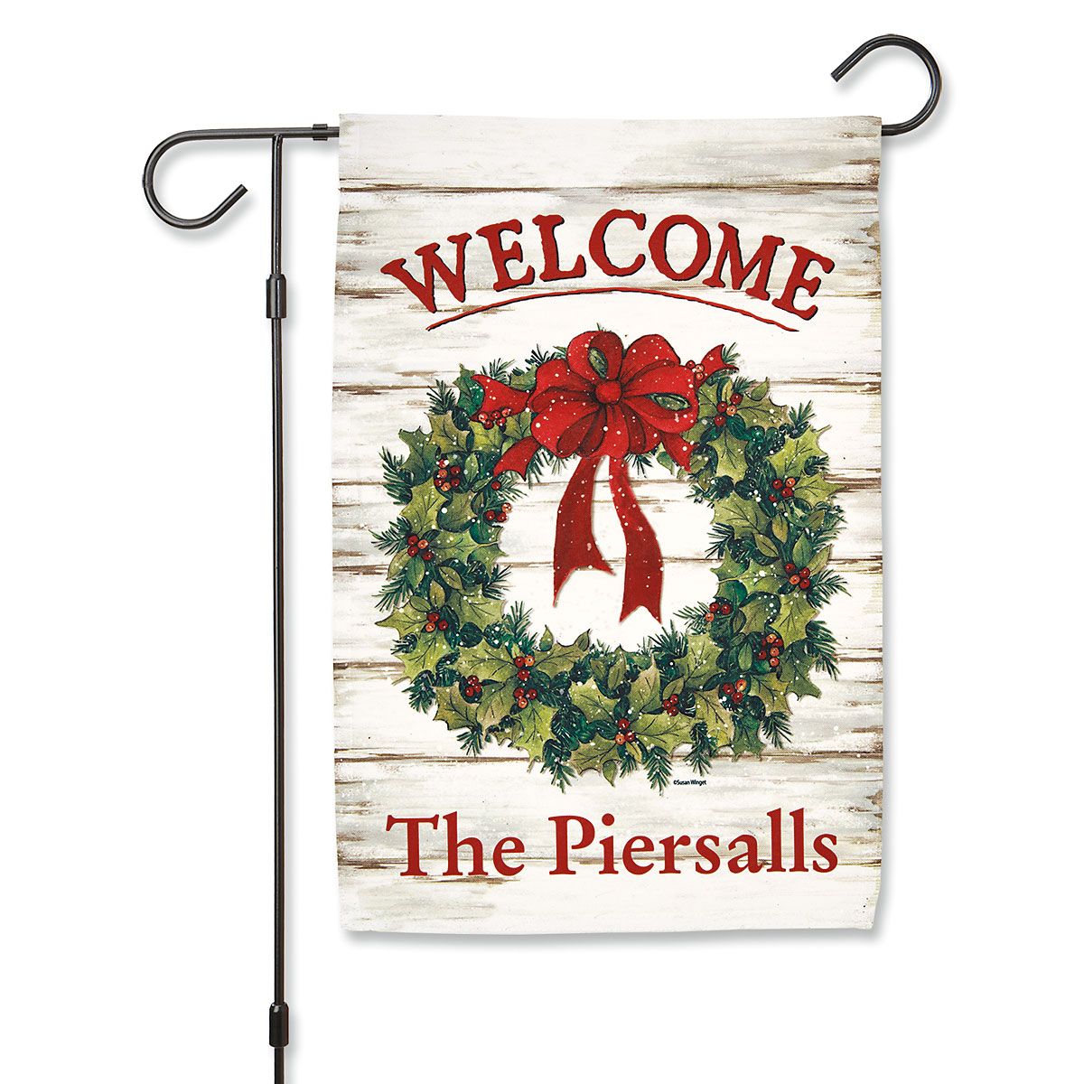 Christmas Welcome Garden Flag
