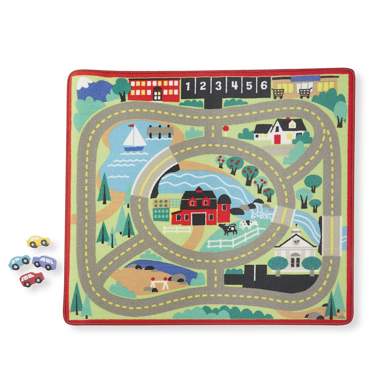 Around Town Road Rug by Melissa & Doug
