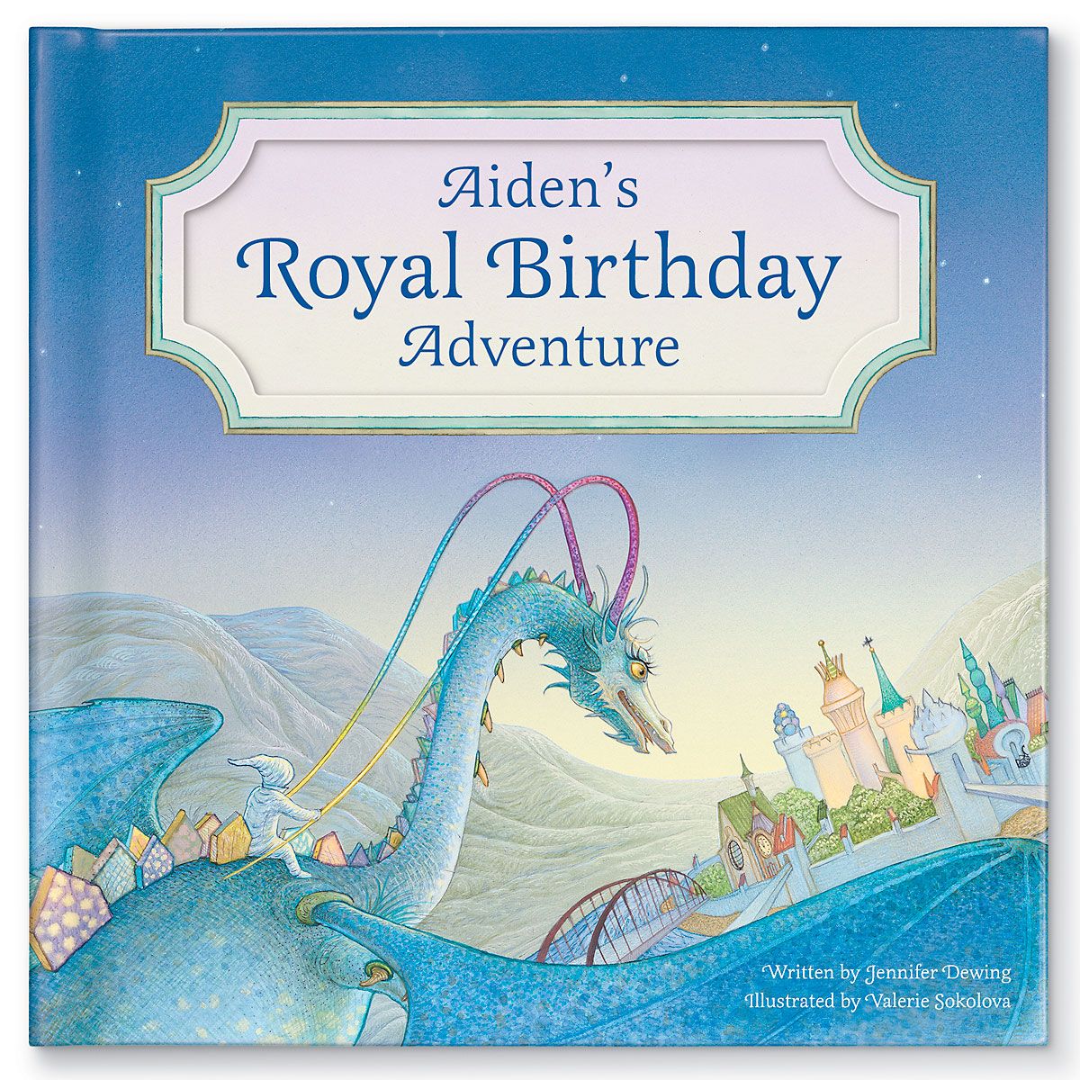 Custom My Royal Birthday Dragon Adventure Children's Book