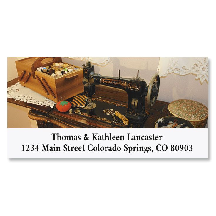 Sewing Deluxe Return Address Labels