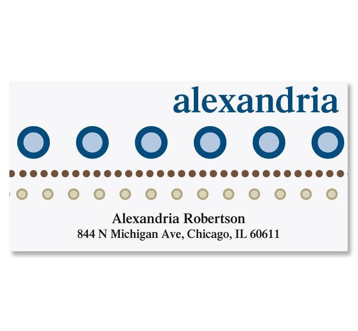 Annie Deluxe Return Address Labels
