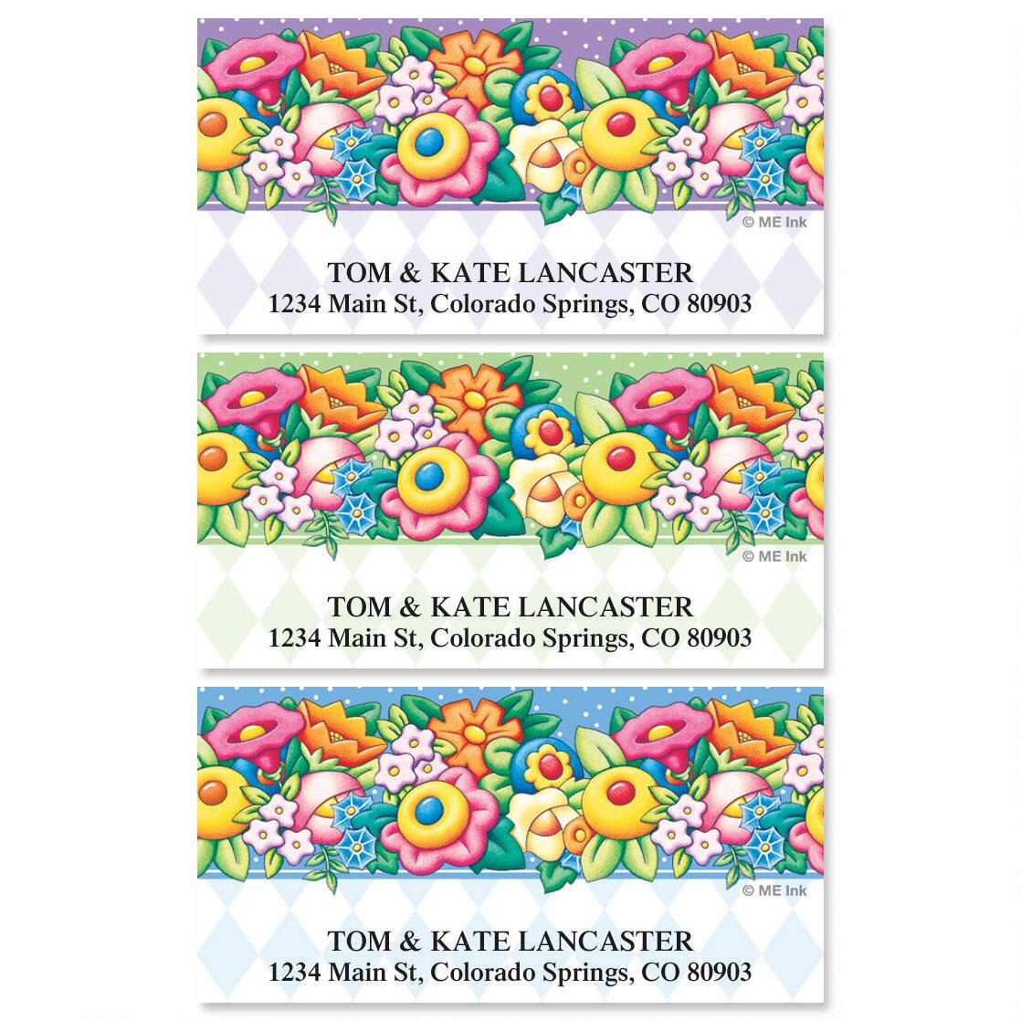 Blossom by Mary Engelbreit Deluxe Return Address Labels Multicolored Large